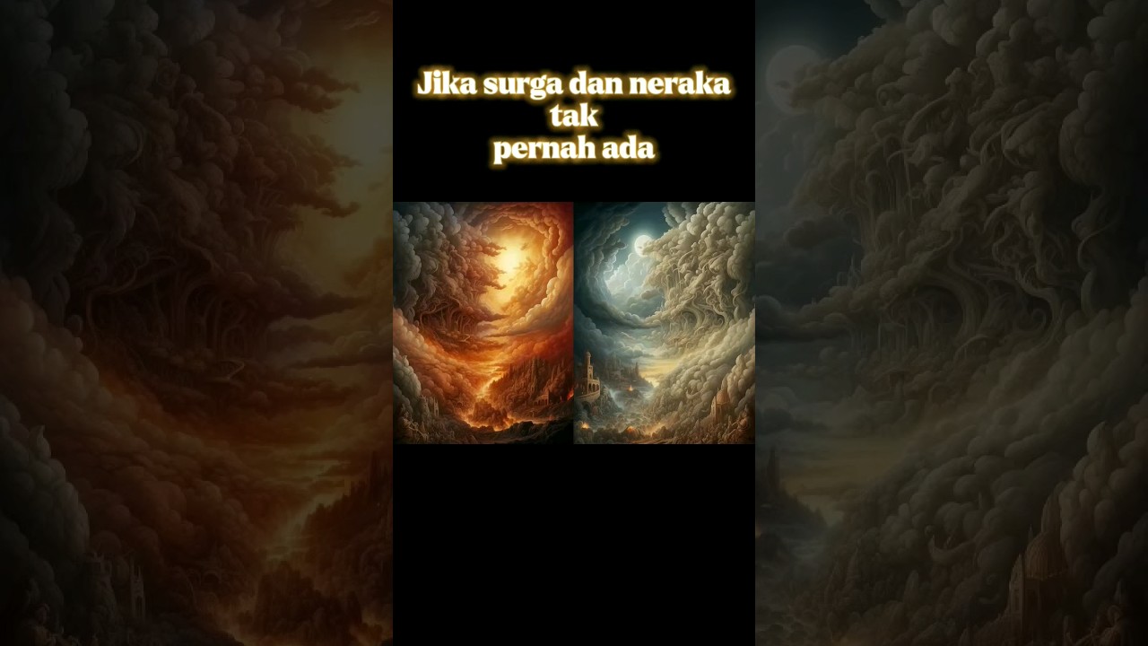 jika surga dan neraka tak pernah ada #surgadanneraka #akhirat #shorts