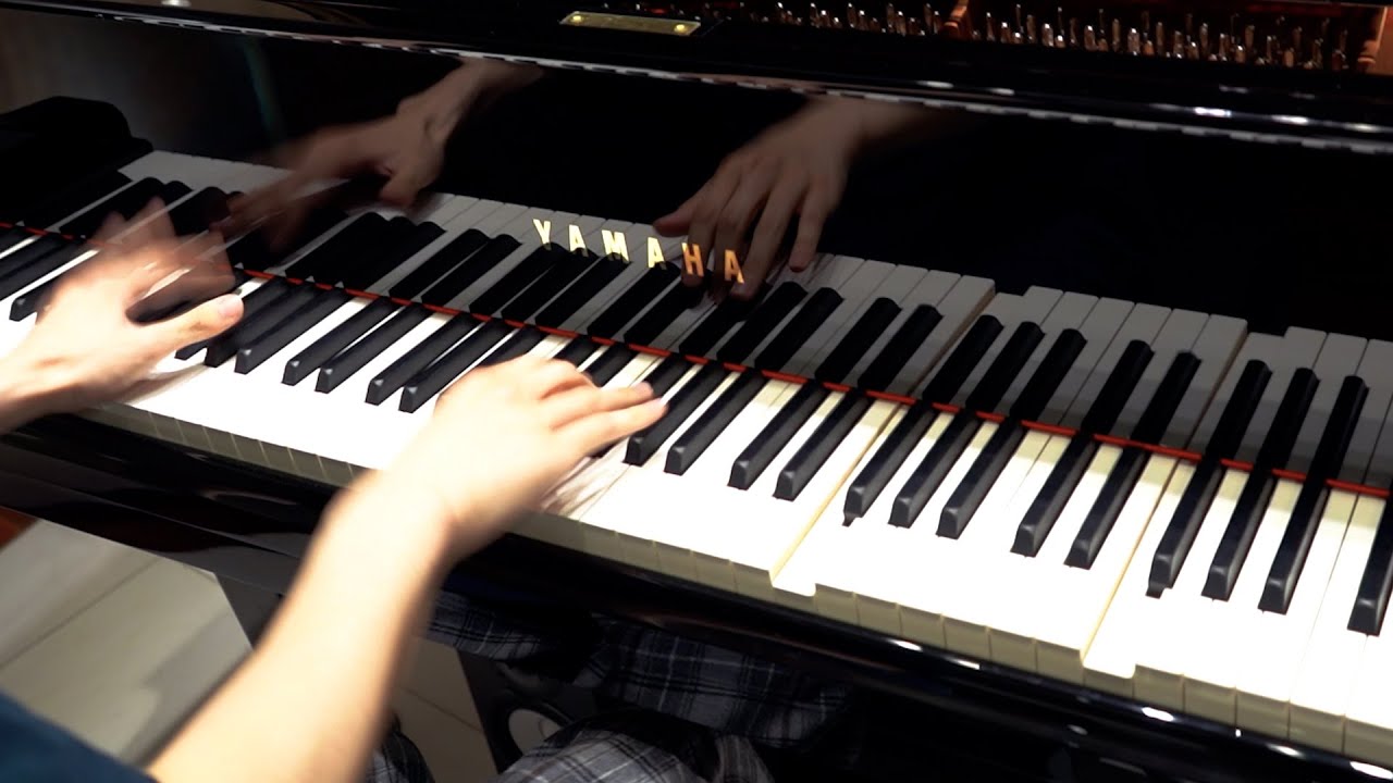 【よみぃ×自動演奏ピアノ】「初音ミクの消失」を連弾してみた【Piano Cover.】