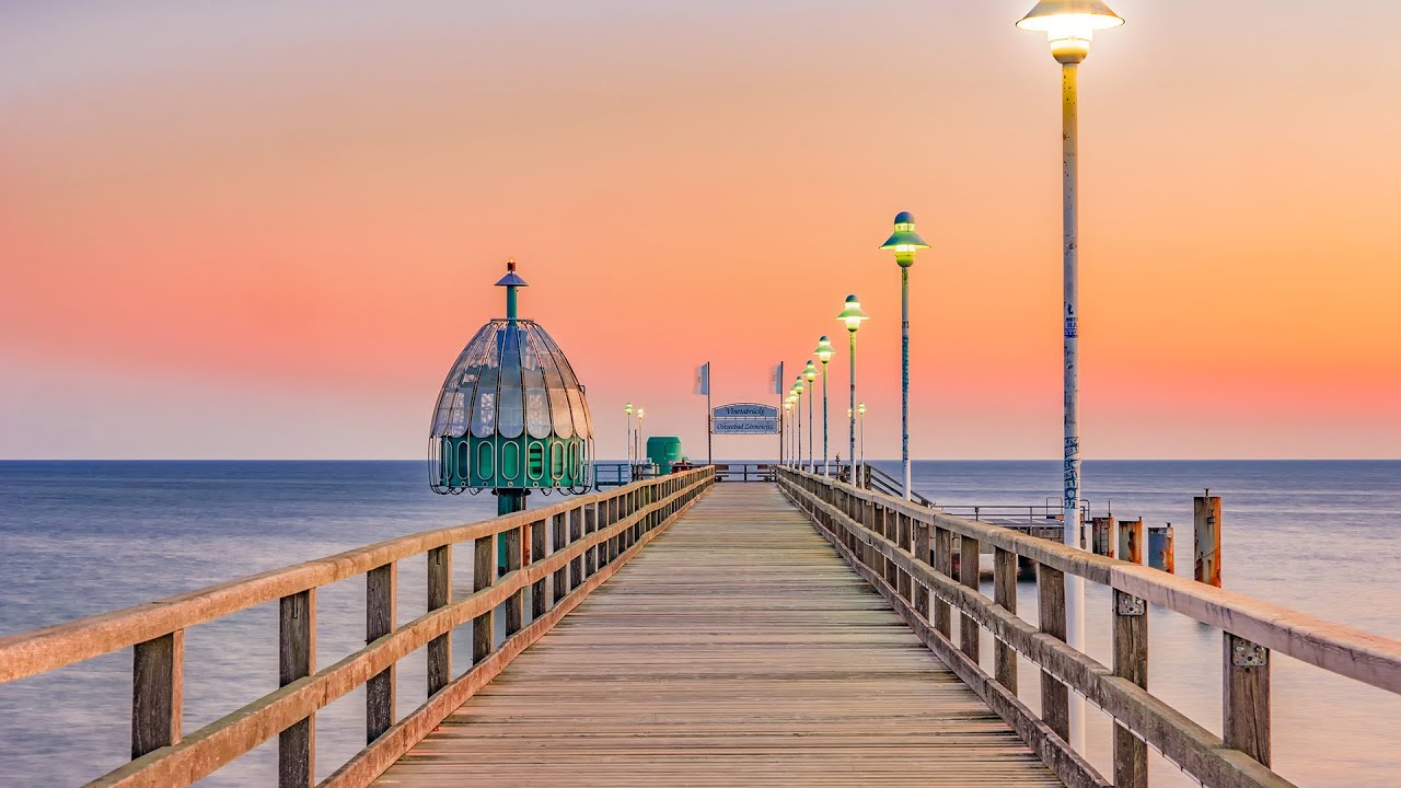 Zinnowitz auf Usedom an der Ostsee 2024 - Mein Weg zum Strand