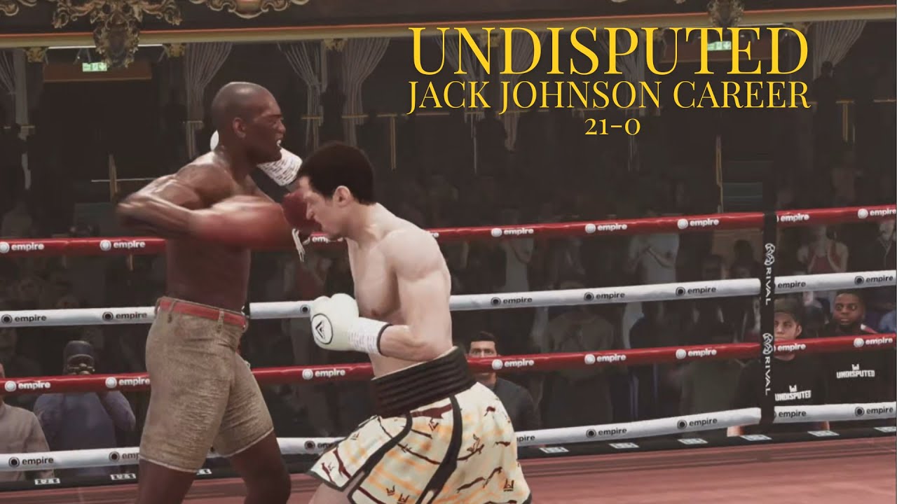 Jack Johnson Career 21-0!!🥊 #undisputed #ps5gameplay #spgaming