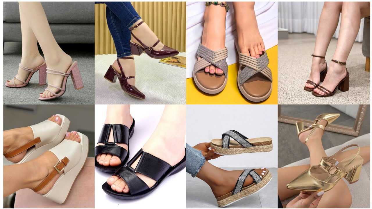 👠 Trendy Ladies' Footwear Unveiled: Sandals, Slip-ons, Pumps , Shoes | Must-Have Top Collection 👣