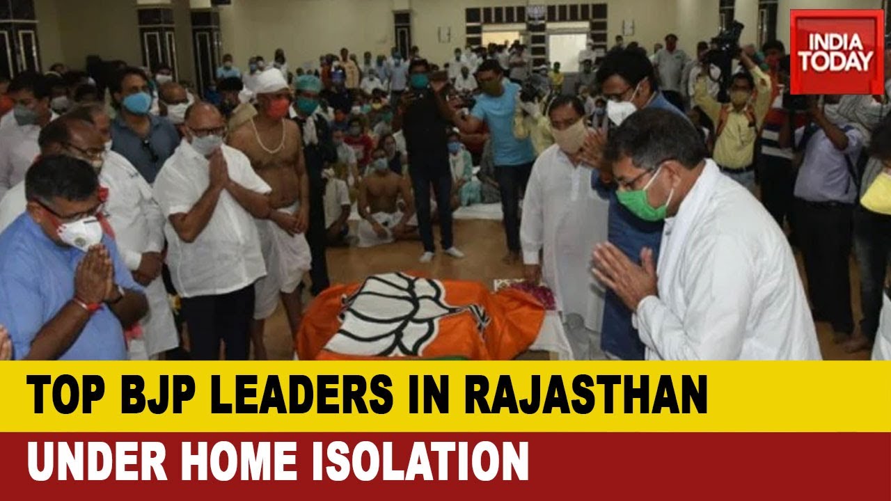 Rajasthan Covid: BJP Leaders Turns Up At Funeral Of Ex-BJP State President, All In Quarantine Now