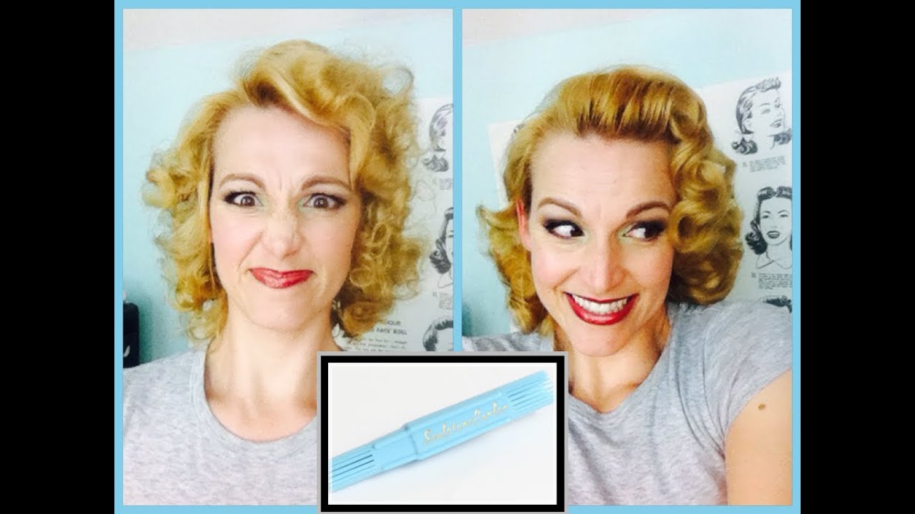 Using the Sculpture Pin Curler