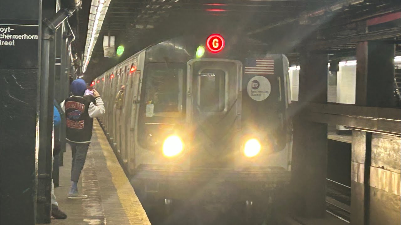 R160 (G) Train ride from Court Square to Hoyt-Schermerhorn Streets