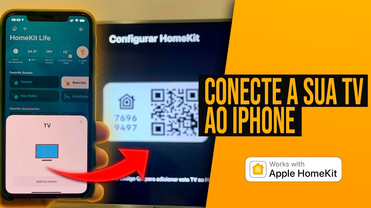 TV com automação Apple HomeKit e você não sabe - Confira e configure em poucos minutos