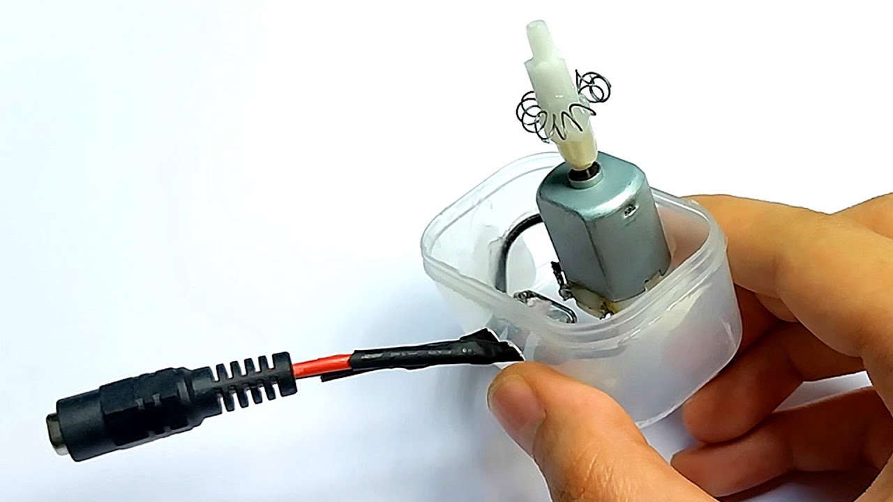 Cool idea from DC Motor | DC Motor life hacks