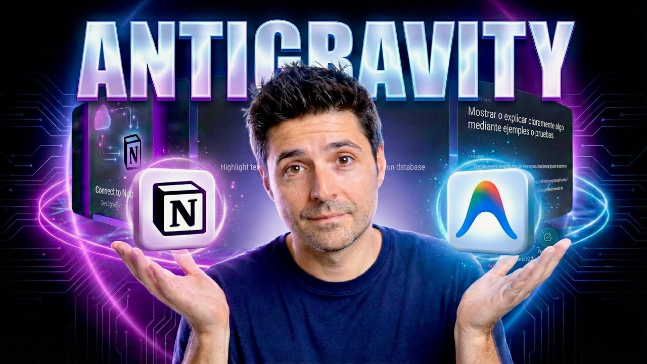 ⏱️ ¿App en 1 hora sin código? Te enseño con ANTIGRAVITY + Gemini 3