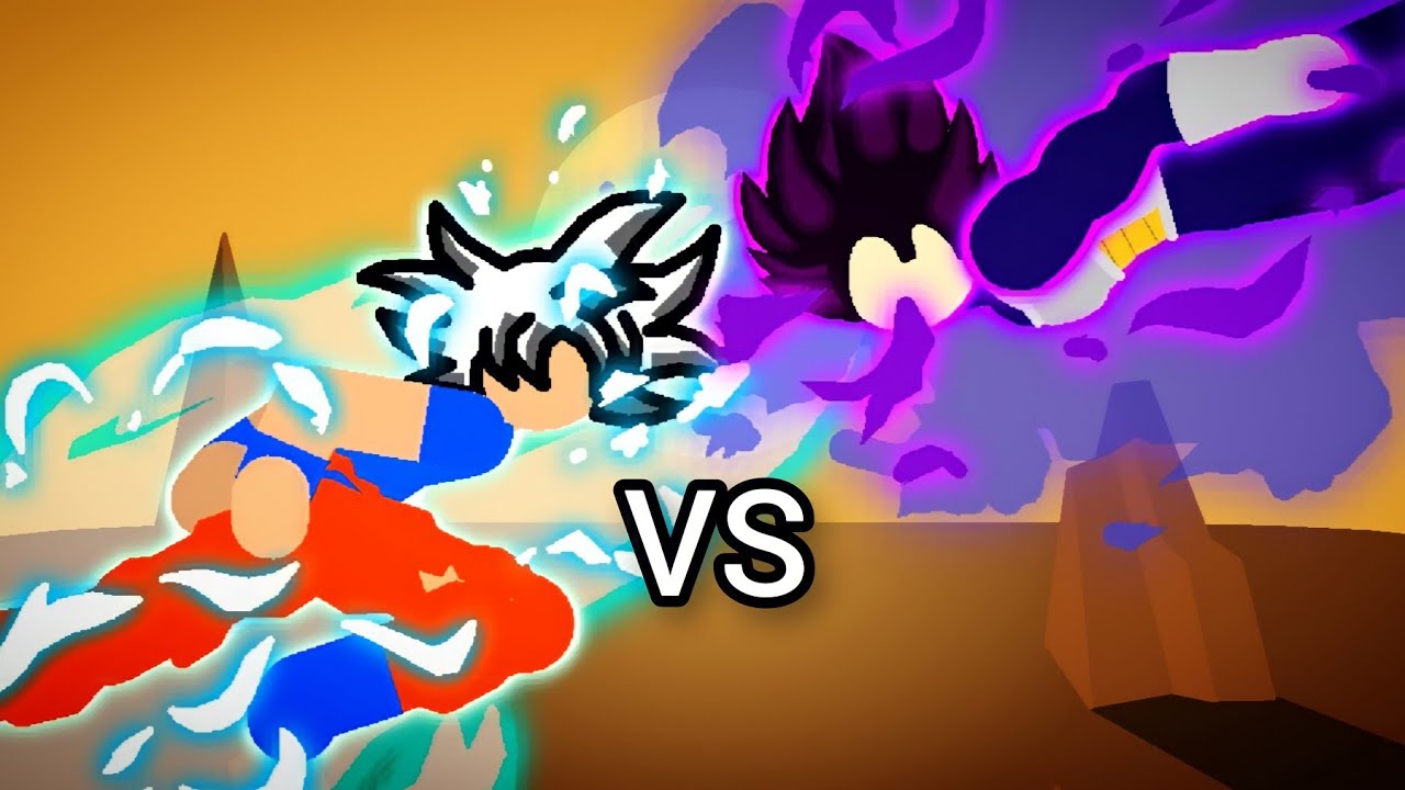 ULTRA INSTINCT GOKU VS ULTRA EGO VEGETA (DRAGON BALL SUPER)
