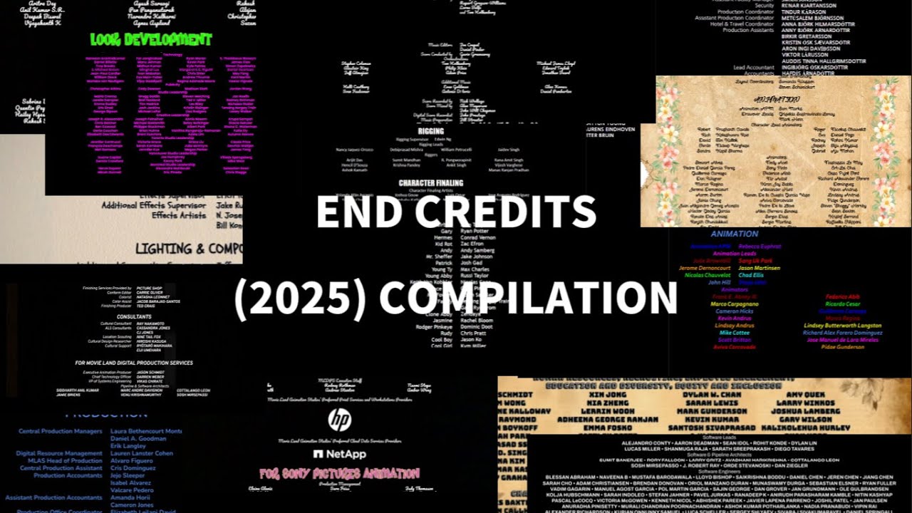 End Credits Compilation (2025)
