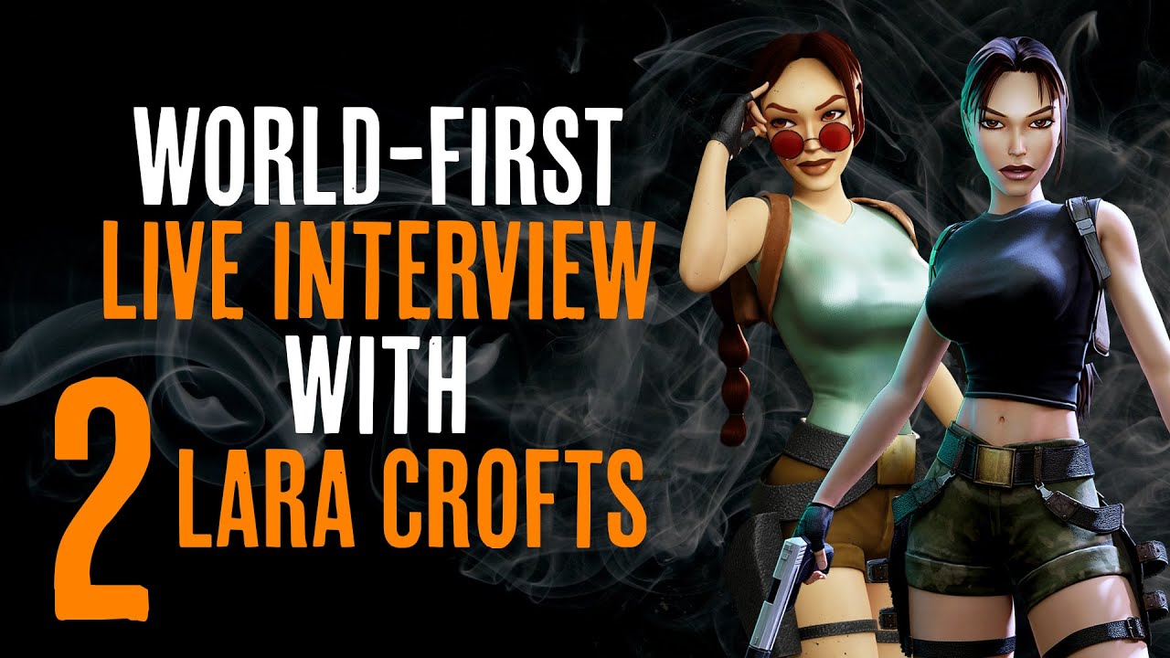 Classic Lara Croft Voice Actresses - Jonell and Judith - Celebrate 28 Years of Tomb Raider