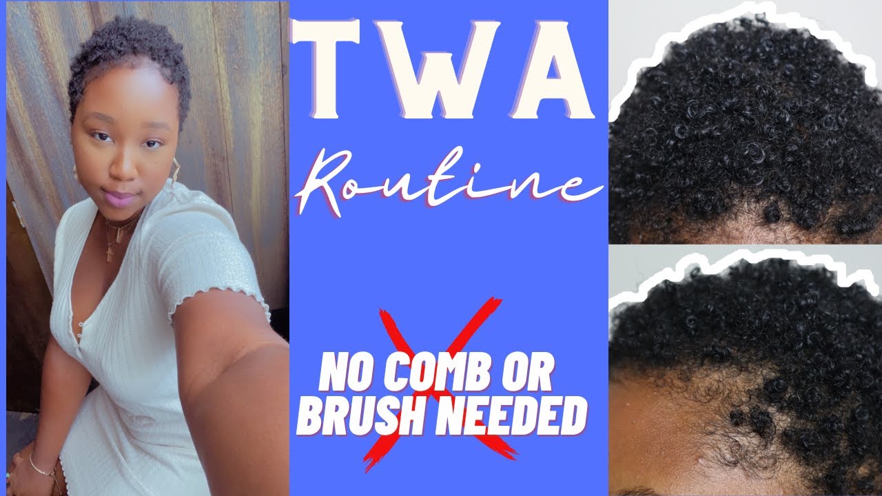 TWA Curly Routine: Curls In Less Than 5 Minutes