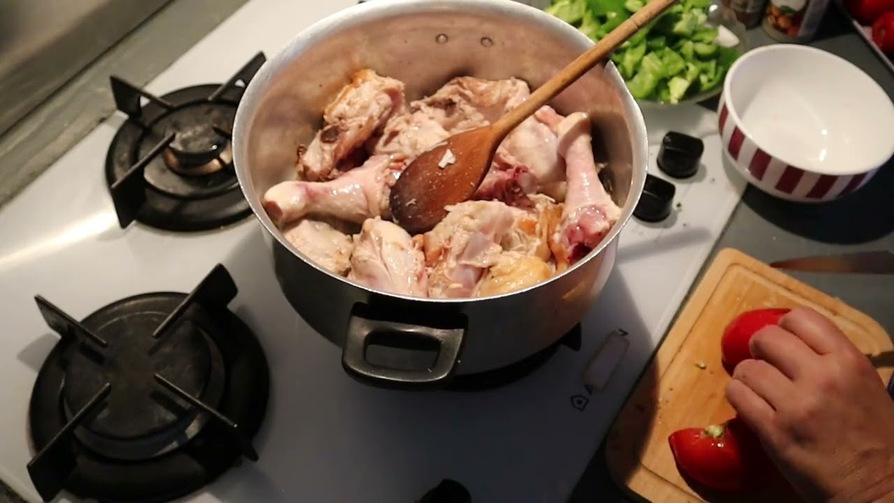 Poulet Basquaise à ma façon #recettedefamille #recipefrance #recettefacile