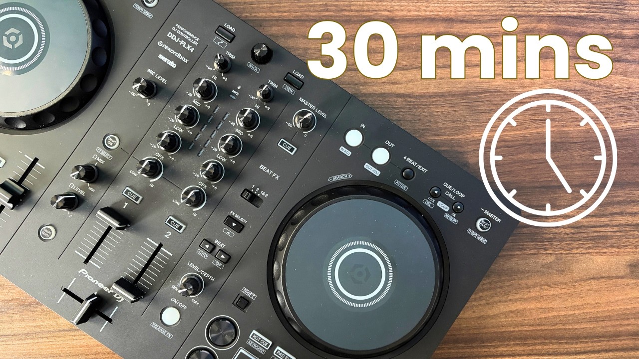 Learn to DJ with just 30 minutes a day practice