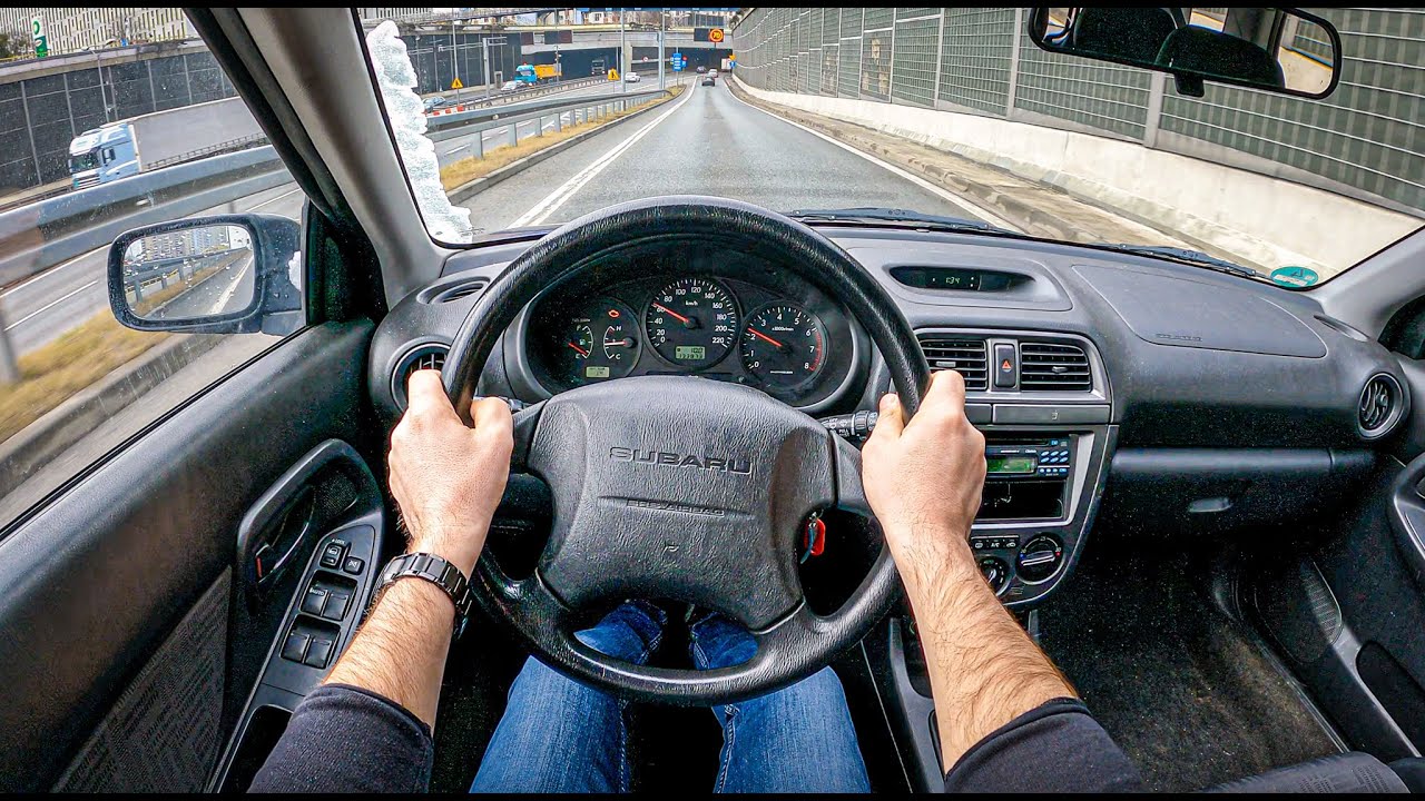 2004 Subaru Impreza (2.0 I GX  125 HP) | POV Test Drive #700 Joe Black