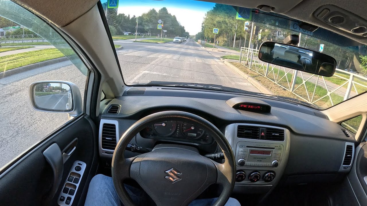 2007 Suzuki Liana (1.6L - 107 л.с.)  POV Test Drive.