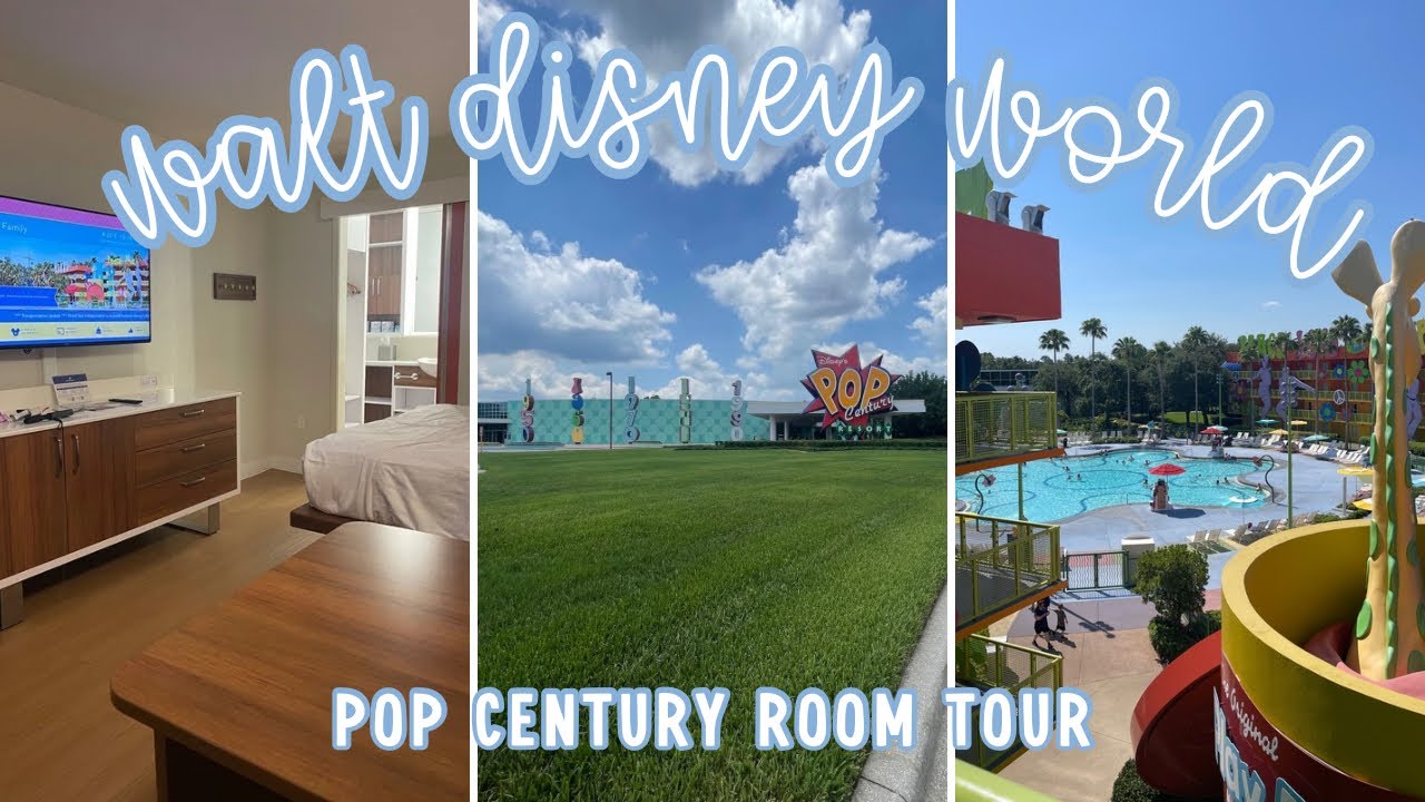 Pop Century Room Tour 🪩🕺🏼☎️💻💾