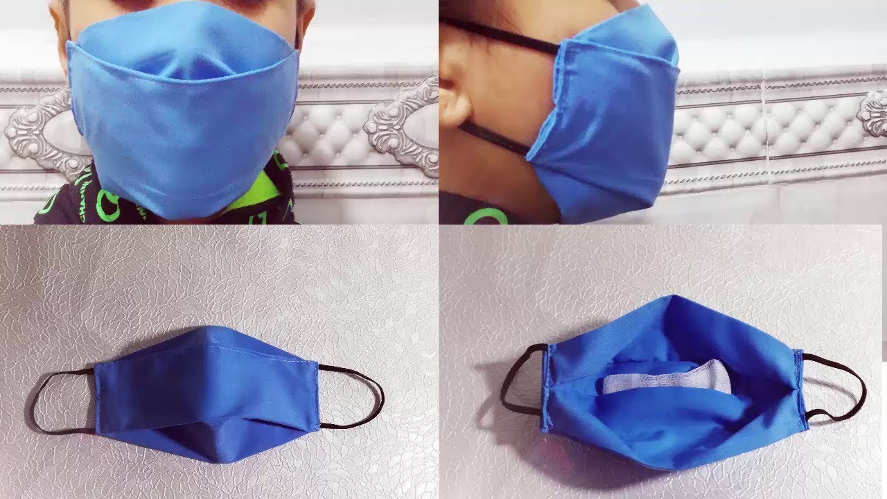 غياب الكمامات من الصيدليات/كل واحد يخيط كمامة طبية في البيت/مع طرق التعقيم/How to make a mask