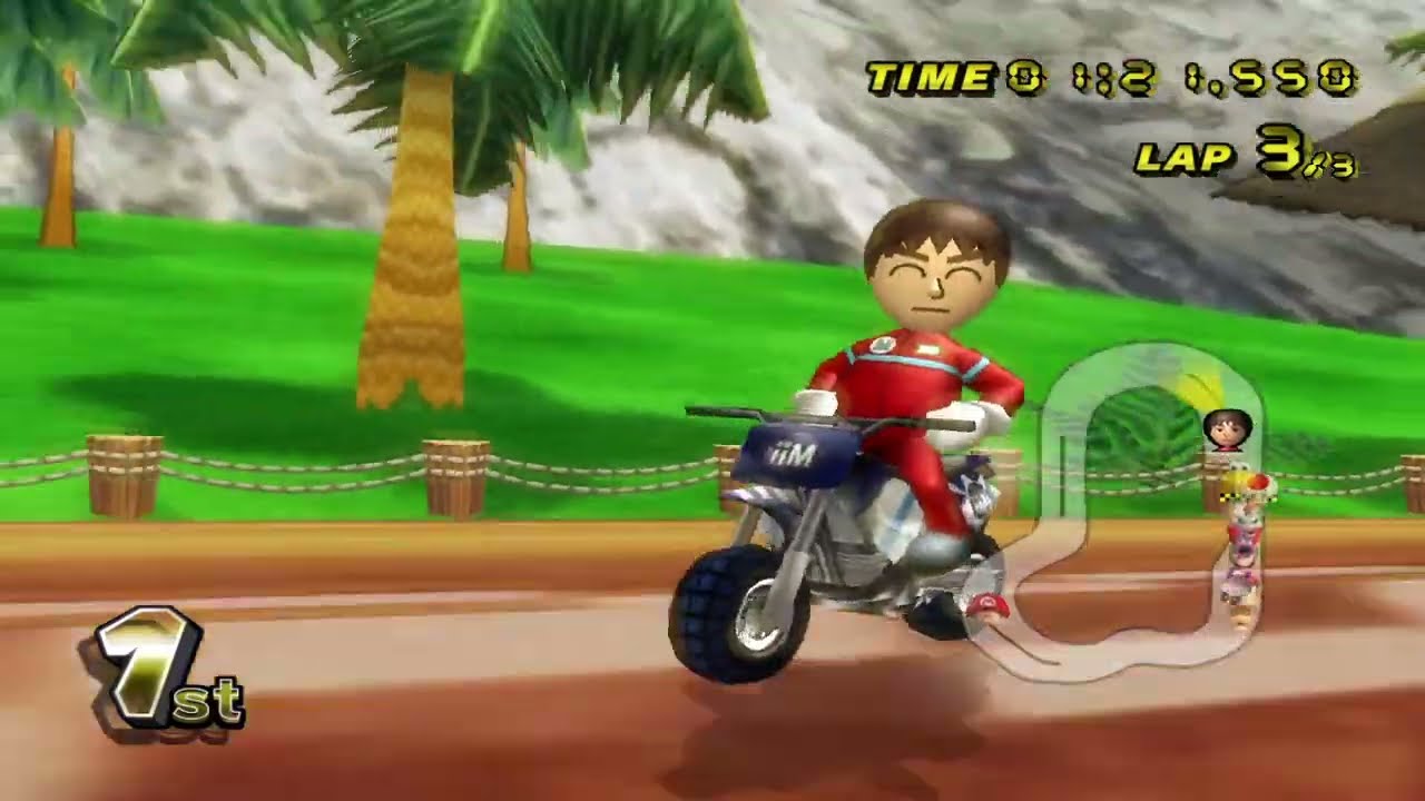 MARIO KART WII (WII) ALL CUP TOUR CPU HARD MIRROR 10-8-23