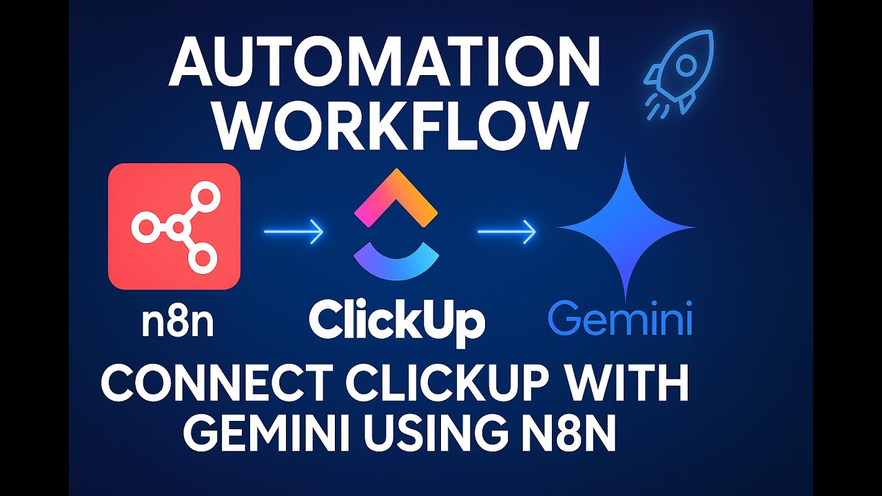 How to Build an AI Automation Workflow: MCP x ClickUp x n8n x Gemini | Standardized Integration