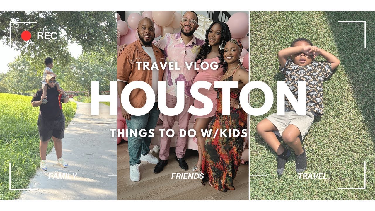 Houston Adventures: From California to Herman Park! 🌟 | Family Fun, Baby Shower & Friend Hangouts