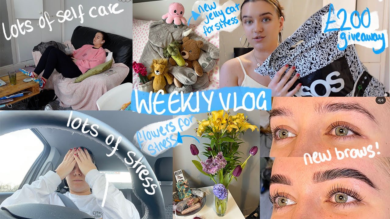 a week in my stressful uni life :) busy days, lots of self care & big asos giveaway!!