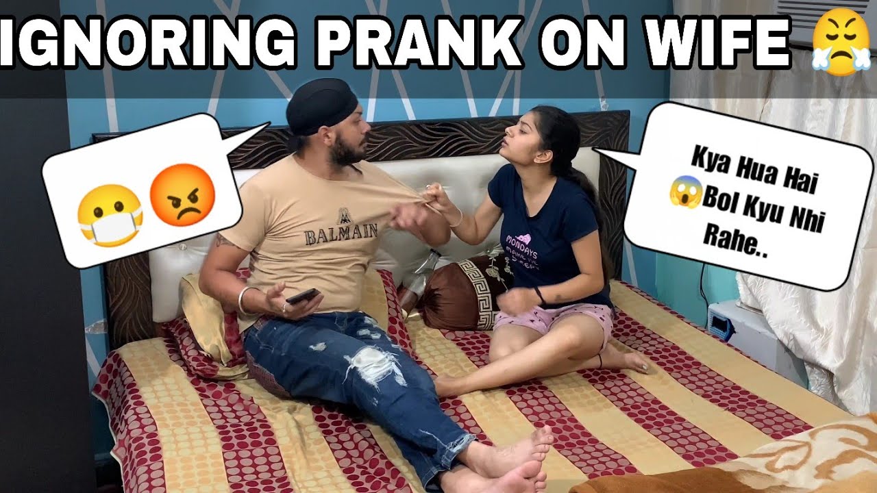 Ignoring PRANK ON WIFE 😤||PRANK GONE EXTREMELY WRONG 😭||@rpvlogsandpranks