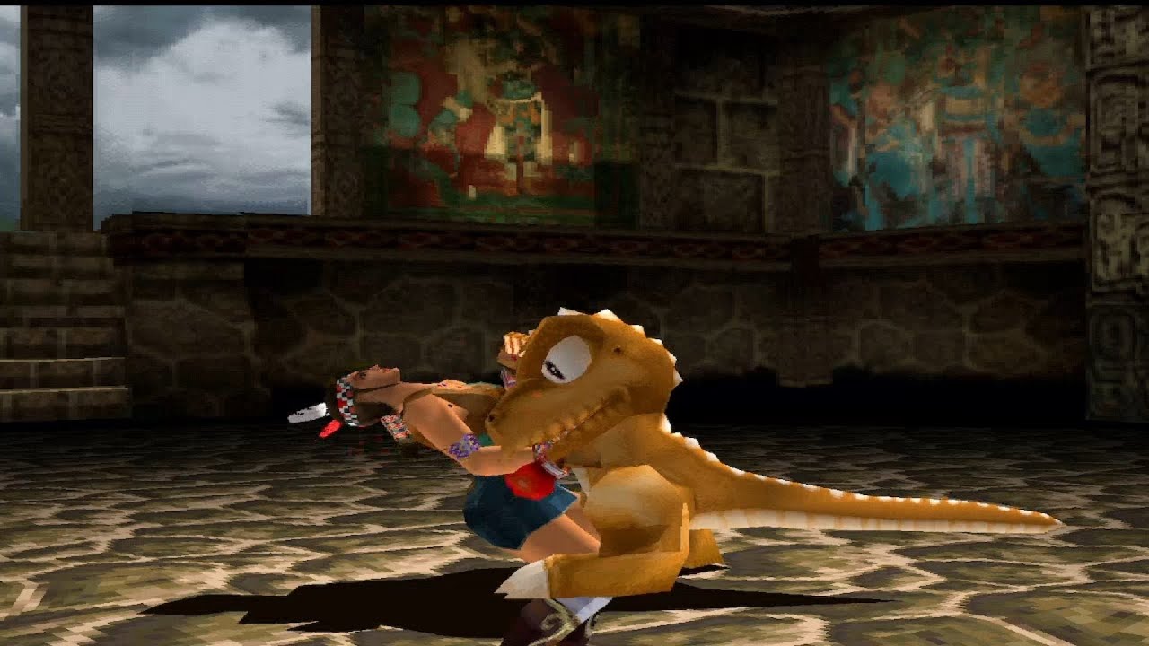 Tekken 3 Gon with Kuma Moves Arcade