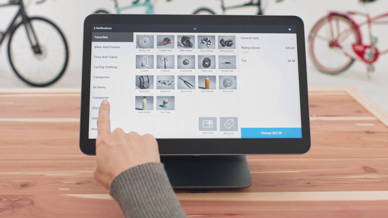 Как настроить модификаторы и скидки для Square Register