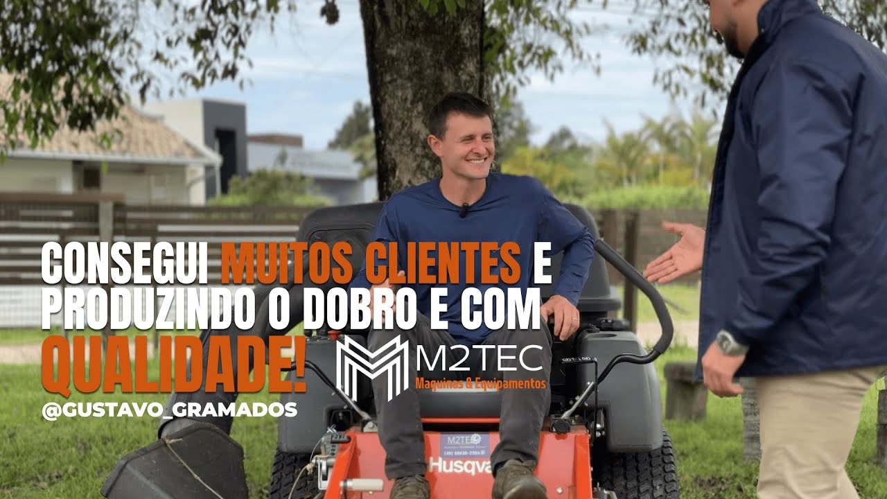 Giro Zero Husqvarna Mz54 Depoimento Proprietário | M2Tec Maquinas