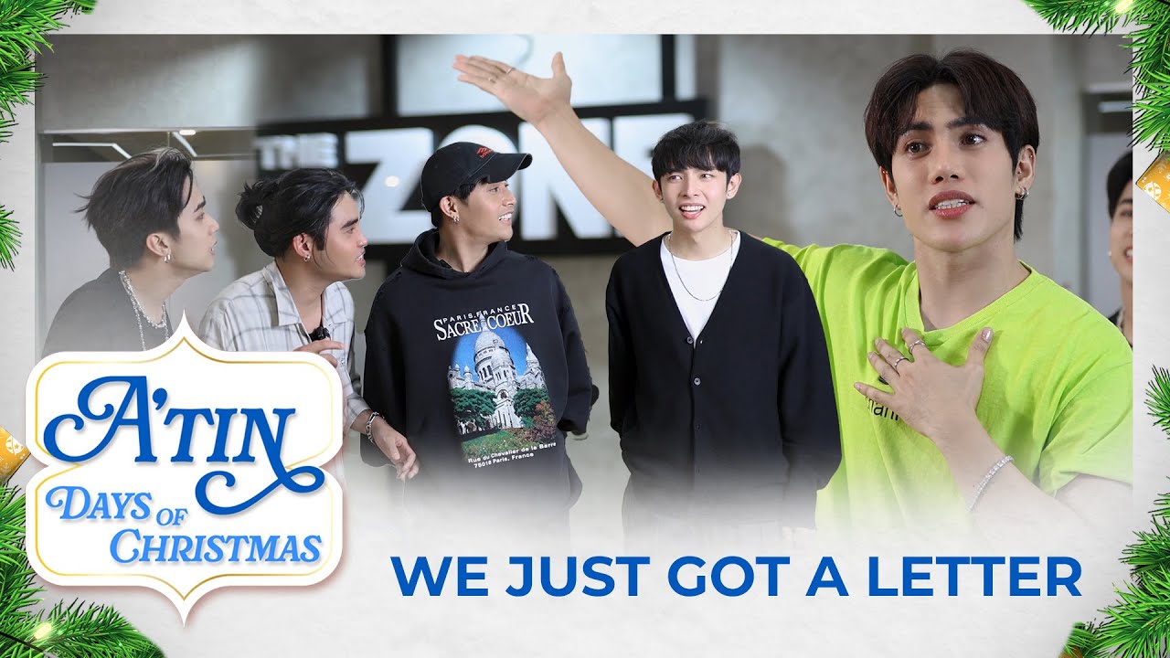 A’TIN DAYS OF CHRISTMAS: WE JUST GOT A LETTER 🔠 #SB19