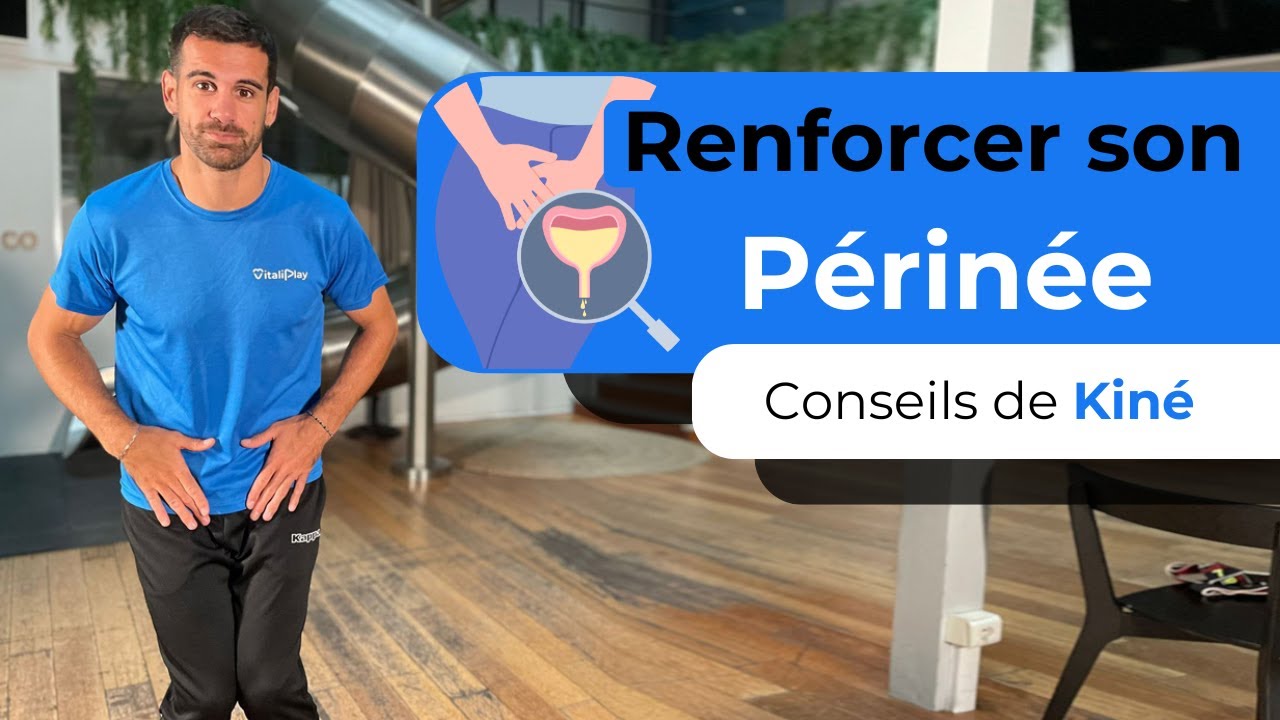3 exercices pour renforcer efficacement son p&eacute;rin&eacute;e ! [Conseils kin&eacute;]