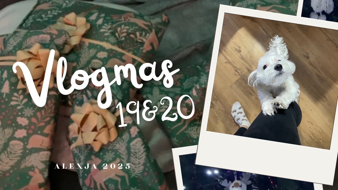 Pakowanie prezentów & Cookie🎄VLOGMAS 19&20