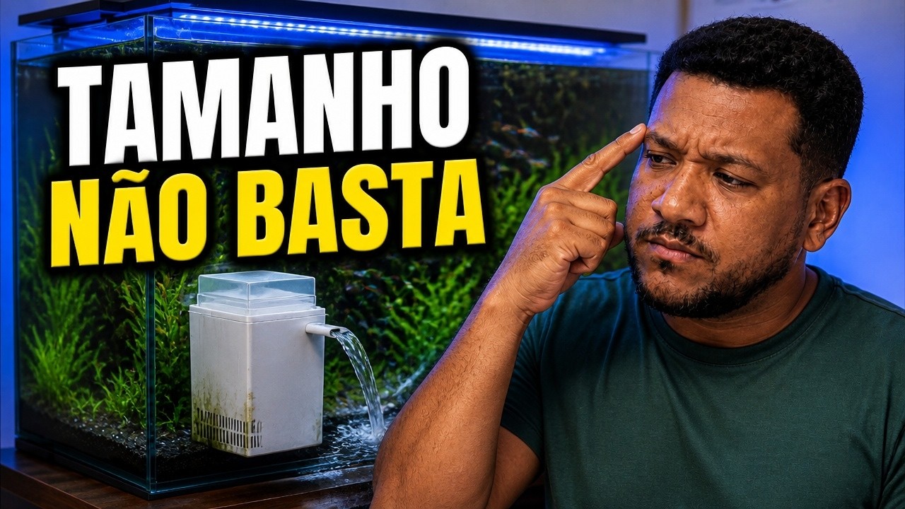 🔴 Filtro Interno de Aquário: Quando Funciona e Quando Dá Problema 🚨
