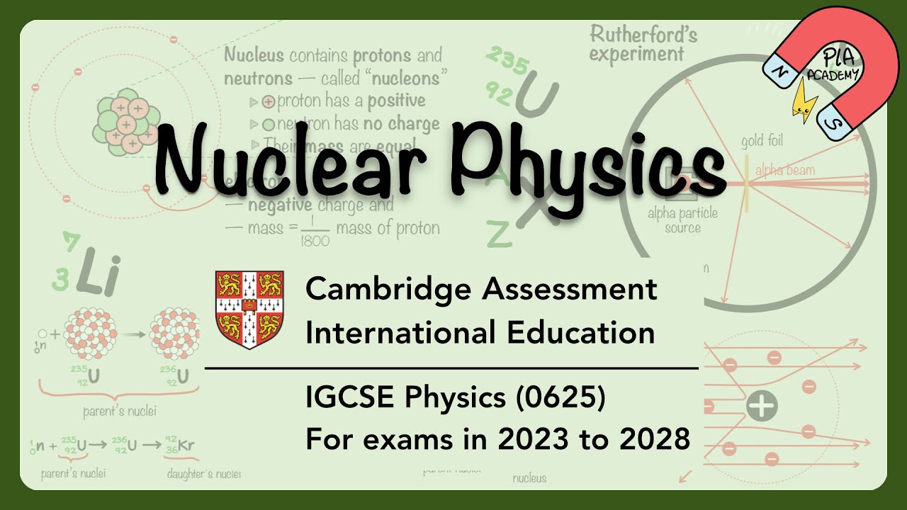 Cambridge IGCSE Physics 0625 Unit 5. Повторение ядерной физики #igcse_physics