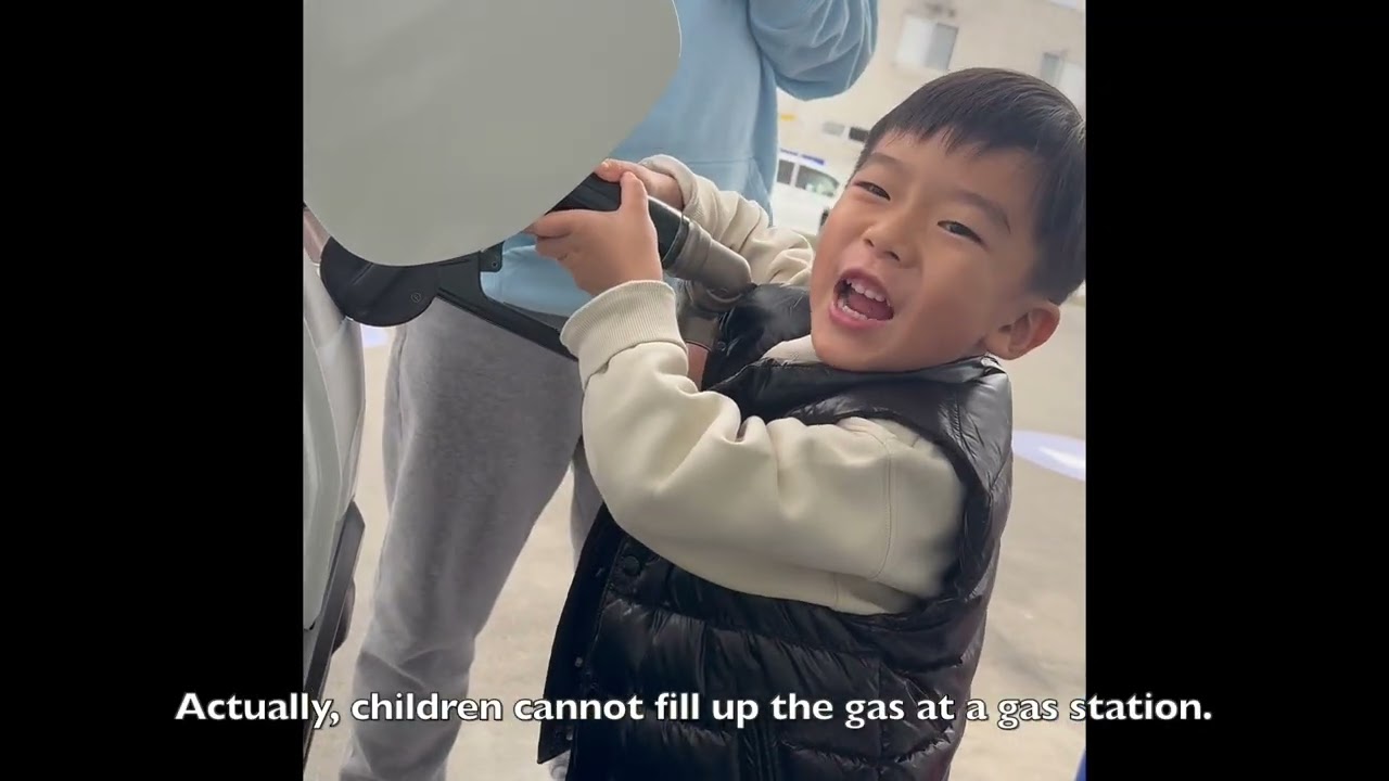Josh's first fill up the gas experience