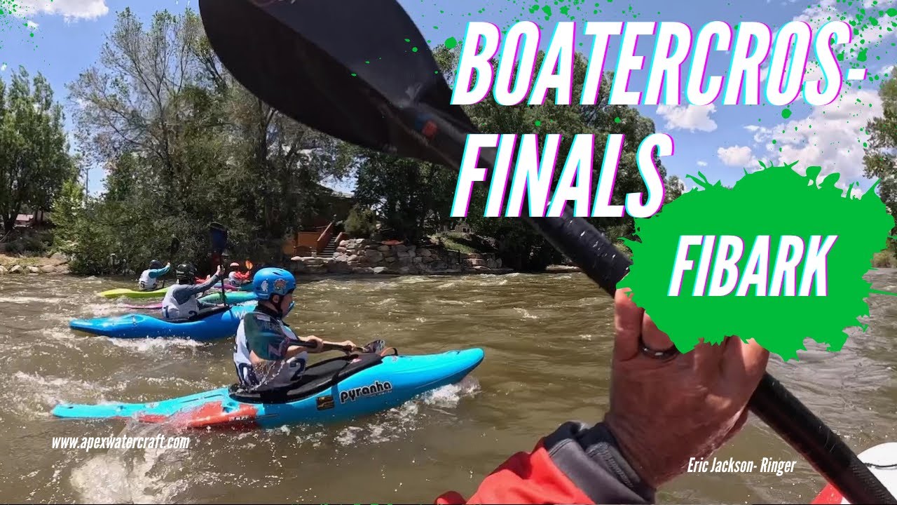 EJ Racing the Ringer at FIBARK Boatercross