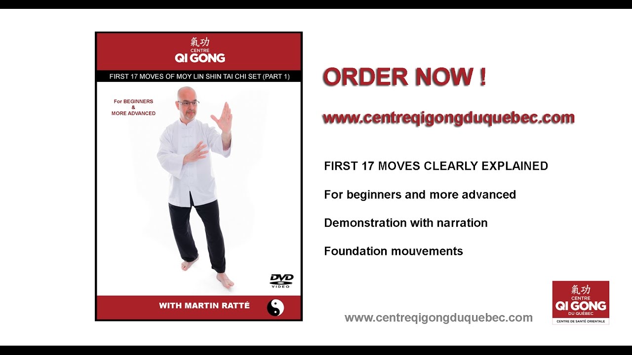 FIRST 17 MOVES OF MOY LIN SHIN TAI CHI SET (DVD)