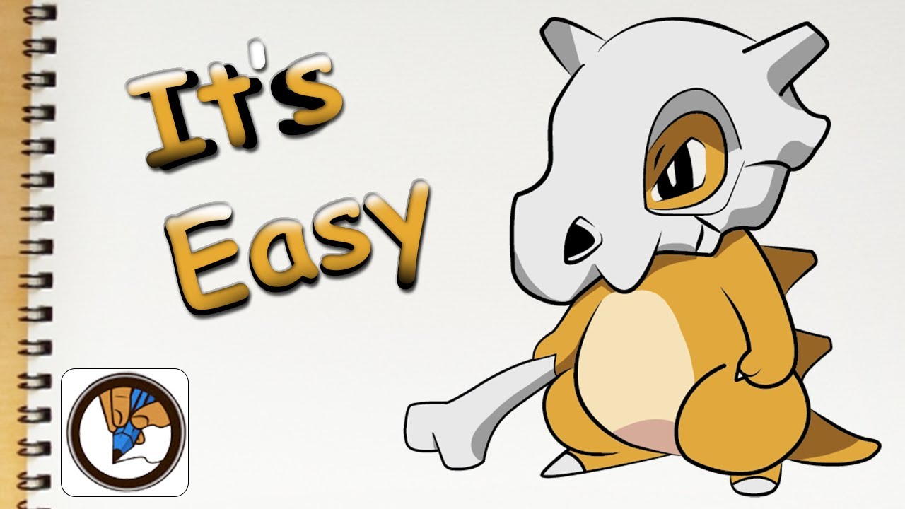 How to Draw Cubone | Step-by-Step Easy Pokémon Drawing
