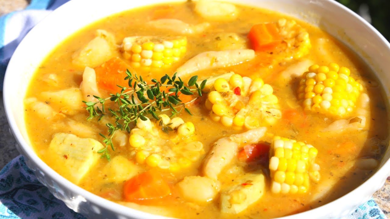 Как приготовить кукурузный суп Trini (веганский) — выпуск 2034
