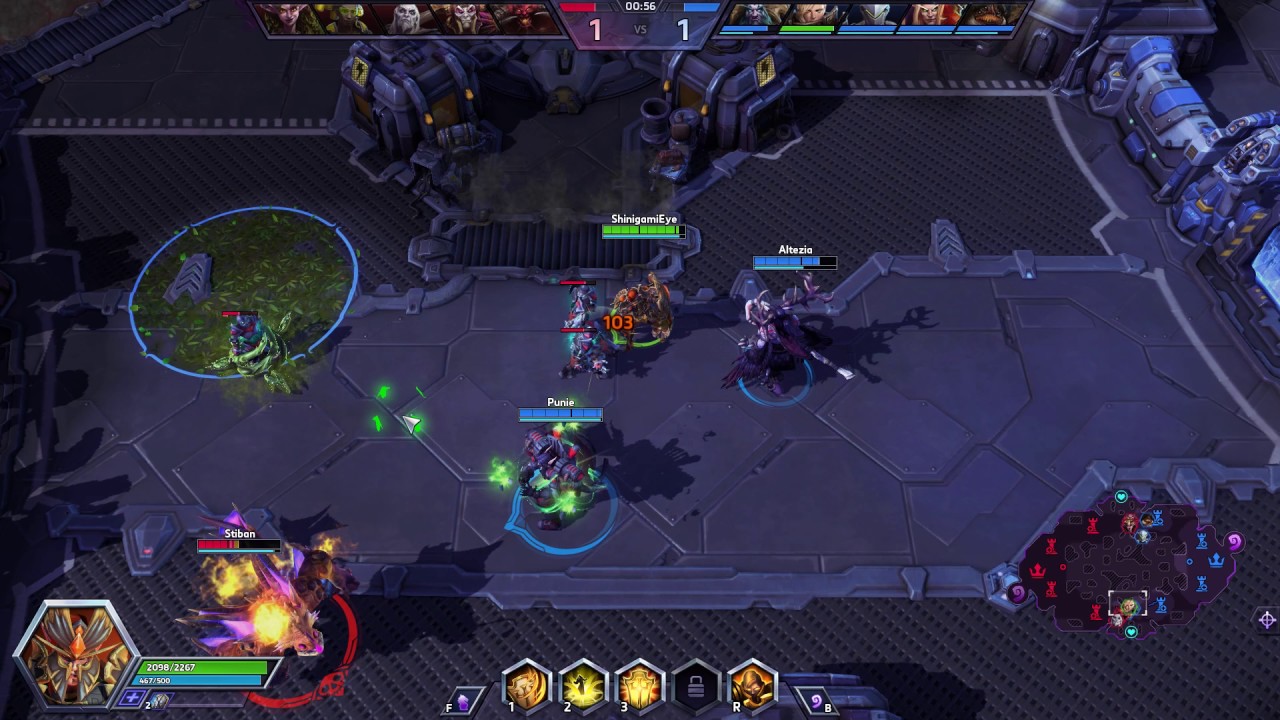 Heroes of the Storm z lagies