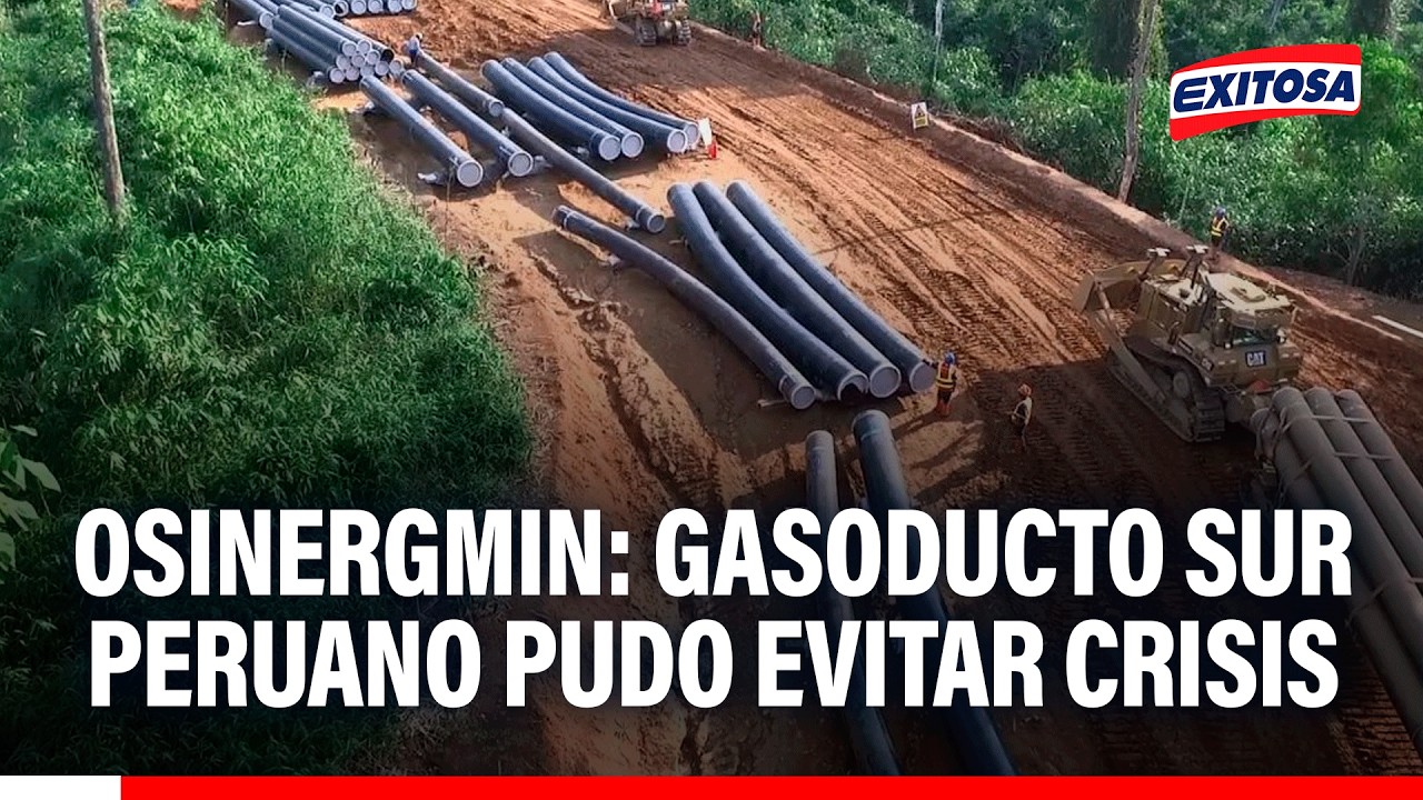 🔴🔵 Crisis de GNV pudo evitarse si se ejecutaba el gasoducto sur peruano, señala Osinergmin