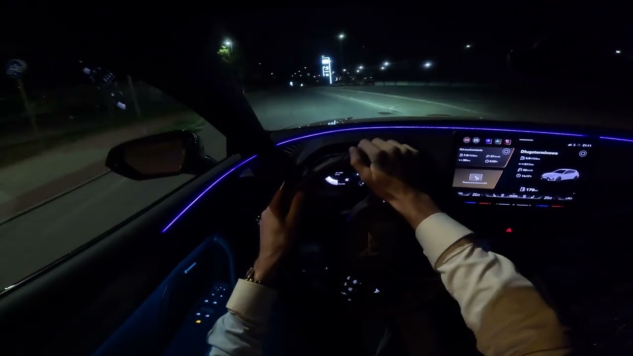 Cupra Leon 2025 Facelifting [1.5 TSI 150] POV Test Drive Night 4K