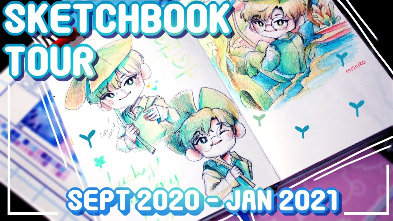 SKETCHBOOK TOUR! | SEPT 2020- JAN 2021|
