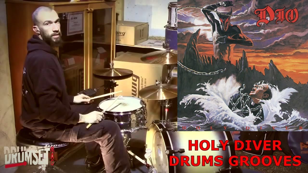 Dio - Holy Diver - Vinnie Appice Drums Grooves by Edo Sala