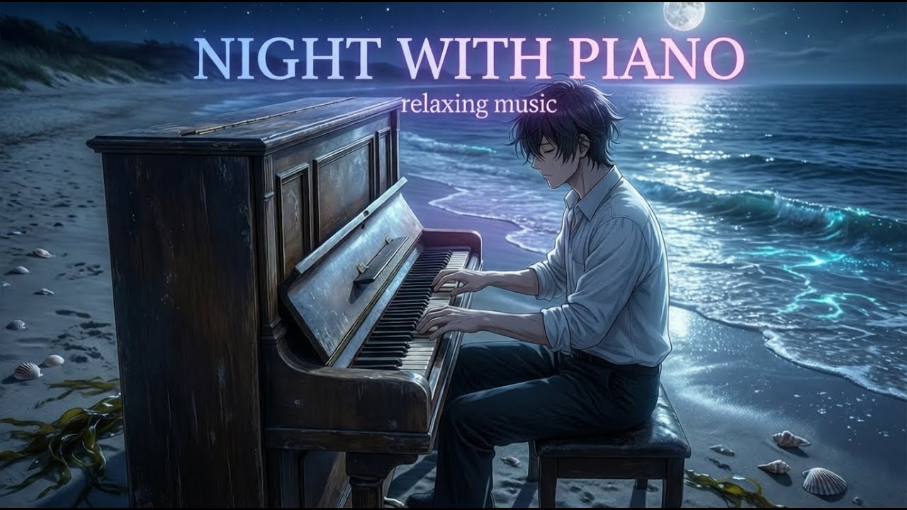 Night with piano - Relaxing Music