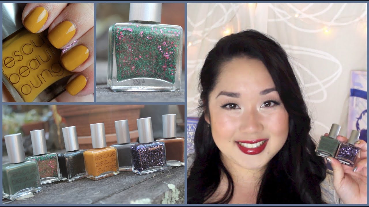Rescue Beauty Lounge: A Poem Collection - Swatches & Review!