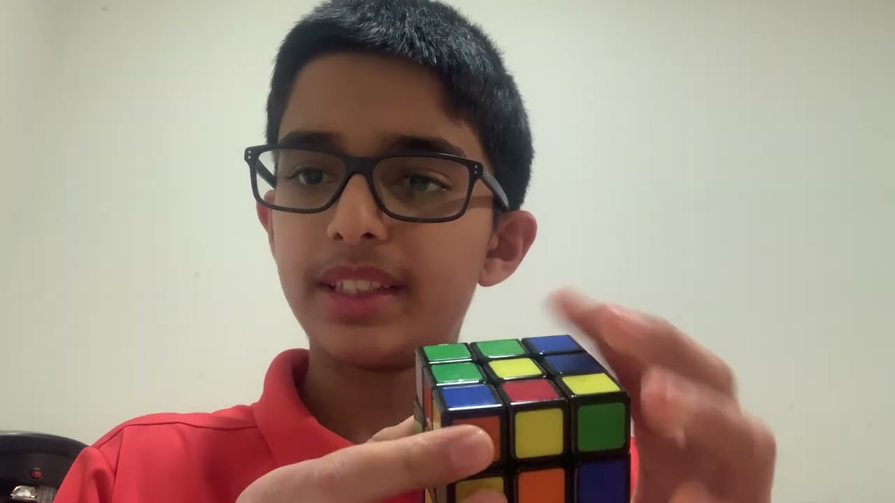 Step 2 of solving a 3x3 rubix cube