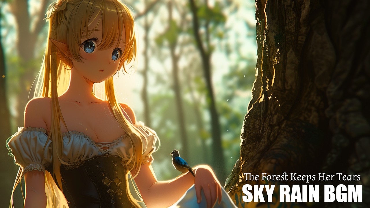 Relaxing Cinematic Celtic BGM | Forest Elf Fantasy Music for Study & Focus | SKY RAIN BGM