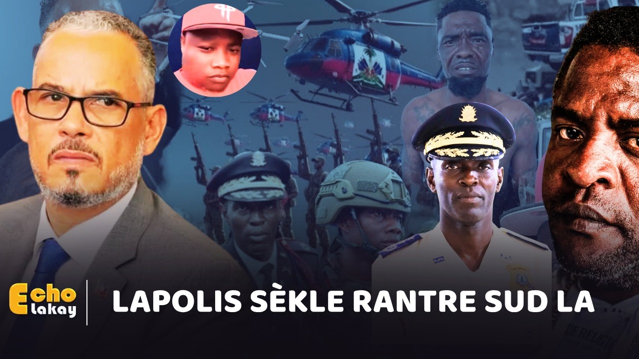 26 Mars 2026. Operasyon Dechoukay Lapolis S&egrave;kle Rantre Sud la, F&ograve;s GSF la Pare Pou D&egrave;nye Batay lay