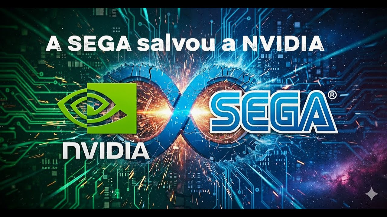 O DIA em que a SEGA SALVOU a NVIDIA: Conheça essa história